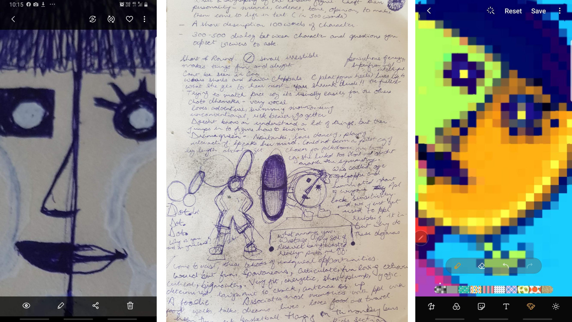 DOT — sketch and development