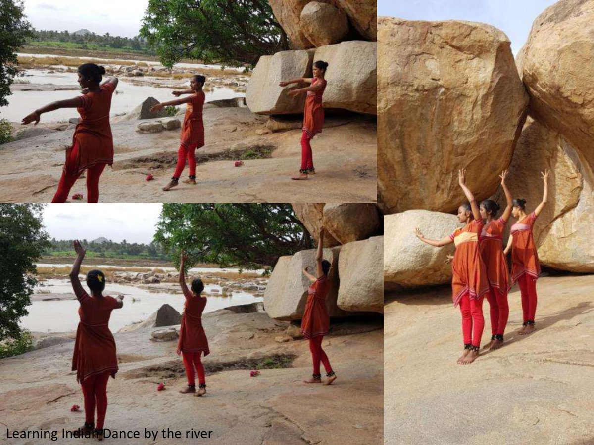 Learning Indian Dance — Anegundi