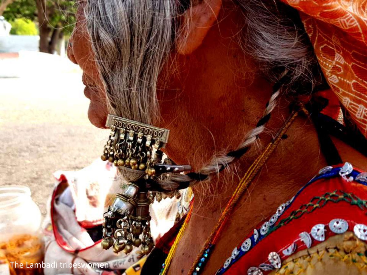 Lambadi tribeswoman — Anegundi, 2019