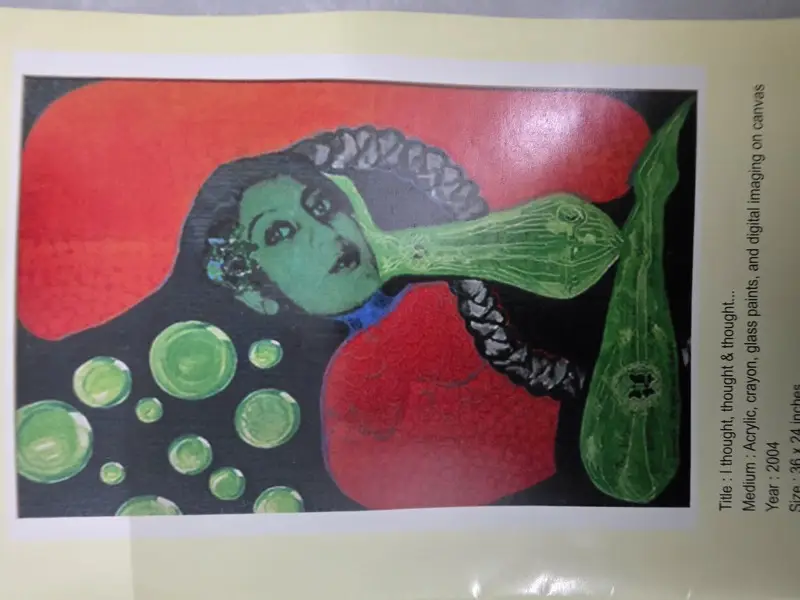 BFA works — mixed media, 2004